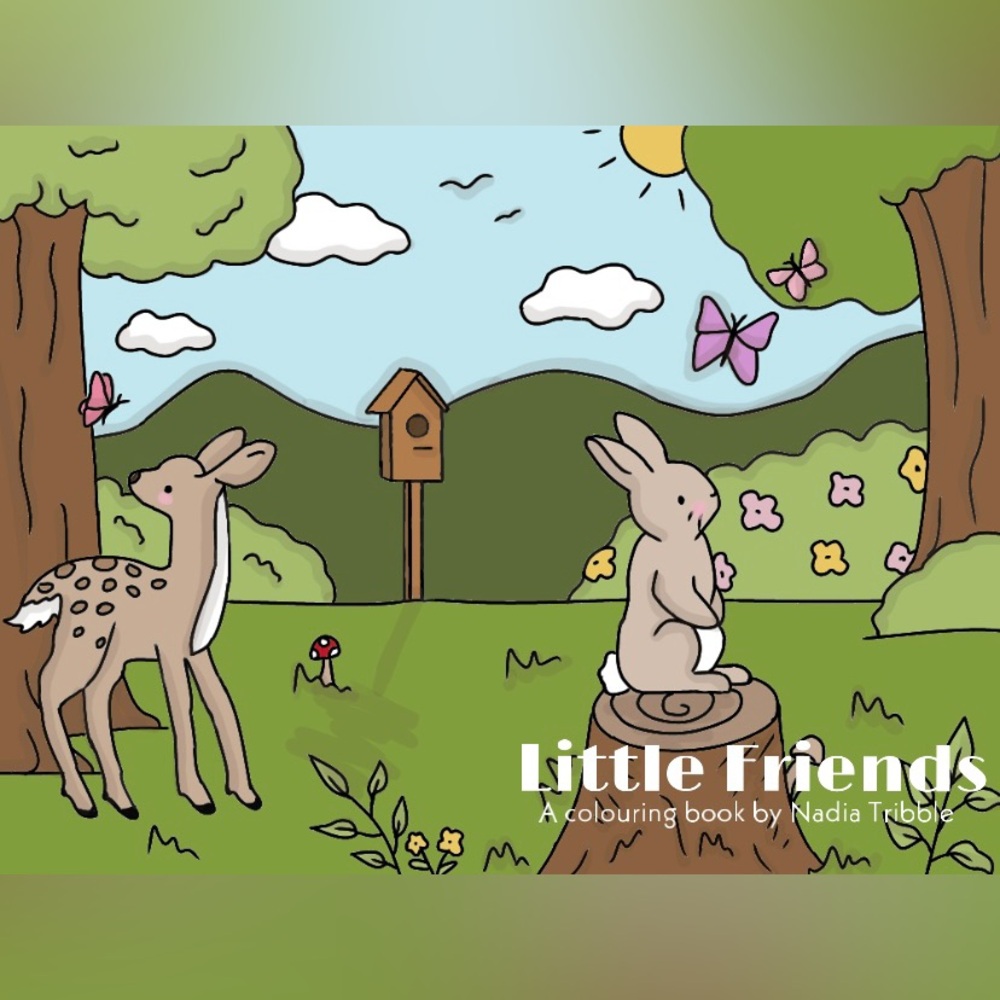 Little Friends Colouring Book